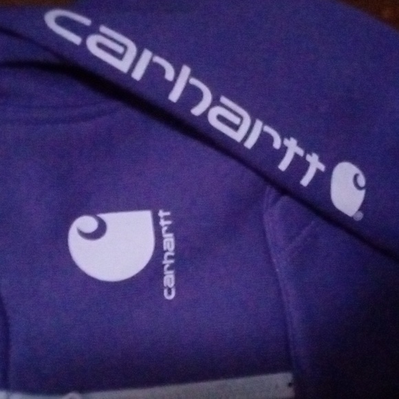 Purple Carhartt Hoodie - Picture 2 of 2